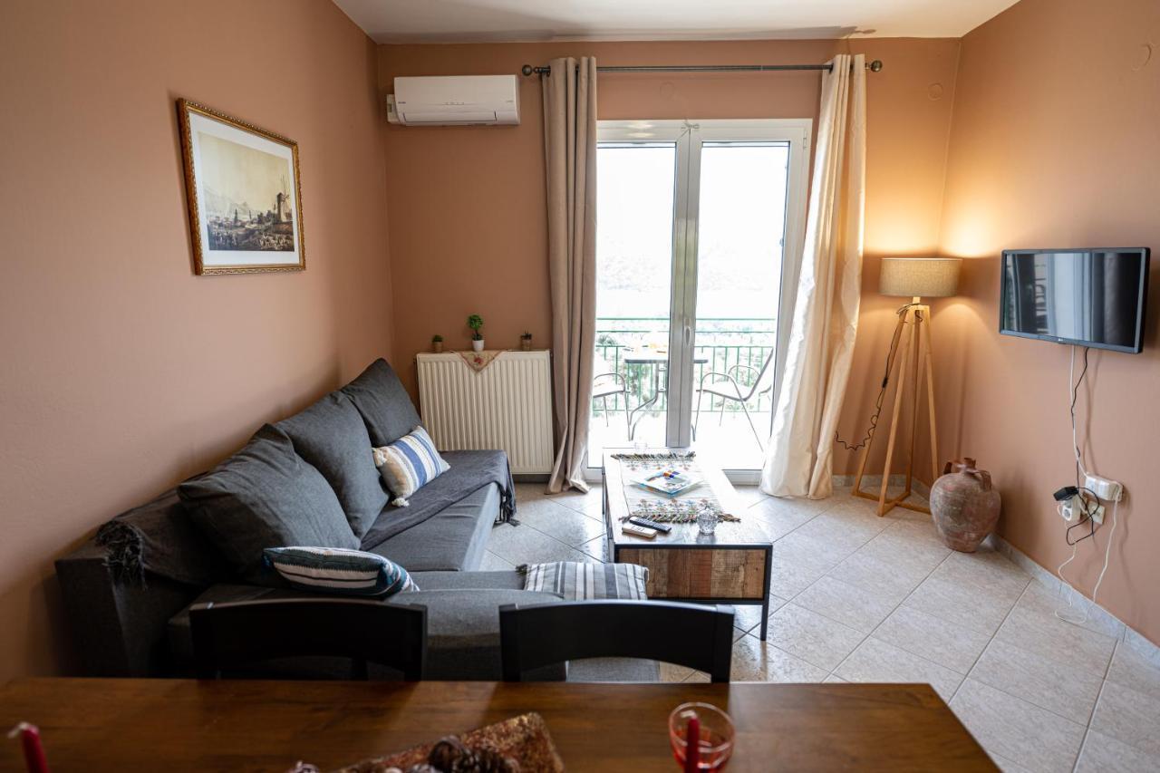 Apaggio Di Argostoli Apartments - Private Parking & Sea View ภายนอก รูปภาพ