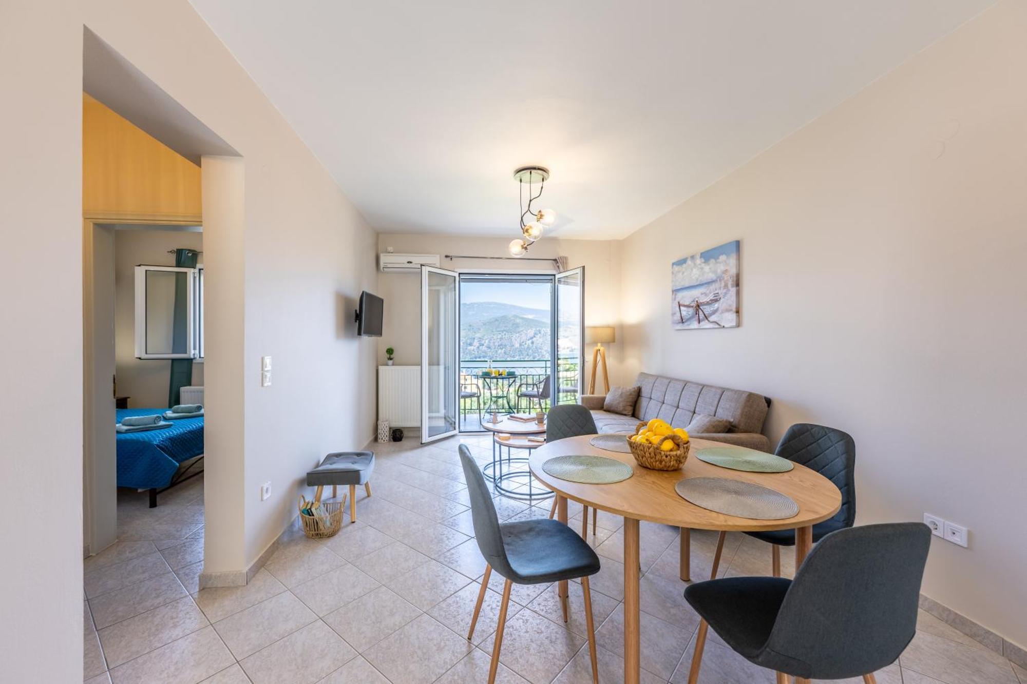 Apaggio Di Argostoli Apartments - Private Parking & Sea View ภายนอก รูปภาพ
